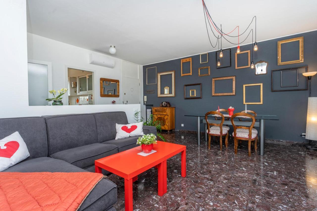 Udine Viale Venezia Huge Red Apartment Экстерьер фото